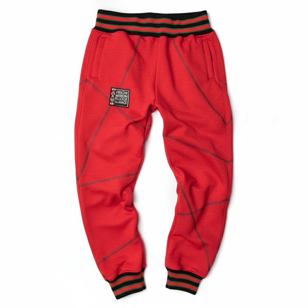 AACA 90s Style Sweatpants Vintage Hip Hop Joggers HBCU Pride Gear